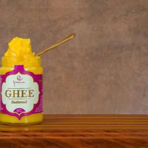 Bottle of pure Bihari desi ghee for cupboard storage