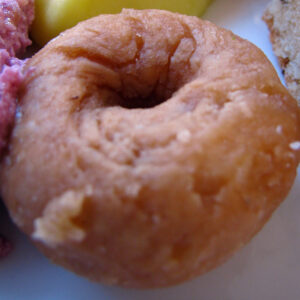 Bihari balushahi flaky ghee-fried sugar-glazed sweet close-up