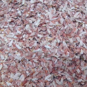 Bowl of Katarni chura flattened rice