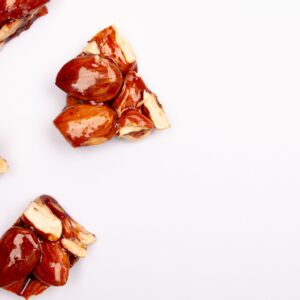Peanut and jaggery brittle pieces, Gaya Makar Sankranti patti